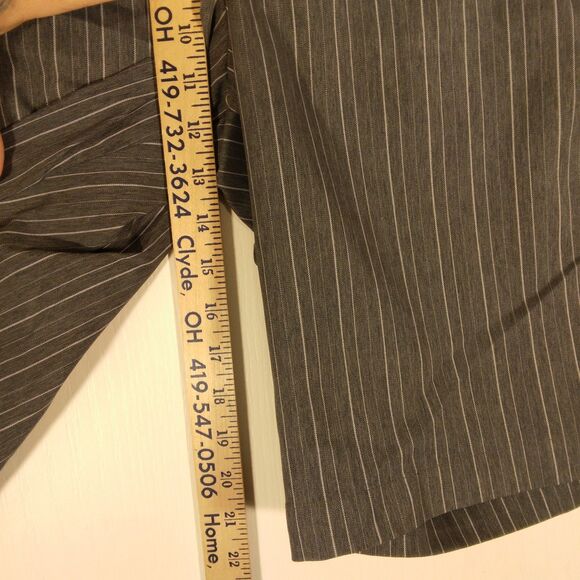 Under Armour shorts mens 34 gray striped flat front polyester golf 1236347 - Picture 6 of 9